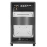 Poele à gaz pliable 4,2KW Rouge Tuyau gaz + détendeur butane Chauffage d'appoint Interieur Allumage Piezo INTEC