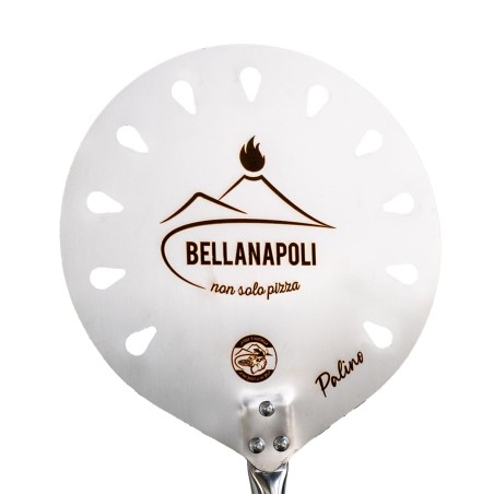 Pelle à pizza Ronde Inox Ø22cm Pelle à pain Manche 1.50m Qualité BellaNapoli