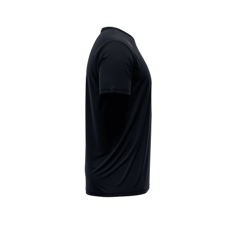T-shirt Basique Noir Homme Femme Taille XL 100 % Coton VITO