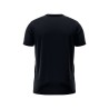 T-shirt Basique Noir Homme Femme Taille M 100 % Coton VITO