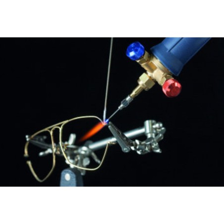 Chalumeau BI Gaz 110 Bar Oxygène/ Propane Avec 2 pointes Kit complet OXYKIT 555K KEMPER