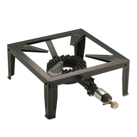 Réchaud gaz fonte 7.5KW Réchaud Paella Traiteur 4 pieds KEMPER