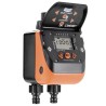 Programmateur d'arrosage automatique 2 voies 6 arrosages/ jour Ø d'entrée 3/4" 0.2 à 12 bar Claber Duplo 8410