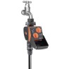 Programmateur d'arrosage automatique 63 programmes Ø d'entrée 3/4" 0.2 à 12 bar Claber Select 8423