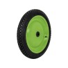 Brouette Agricole Acier Charge Max 130Kg Chariot de Jardin avec Frein Petite Remorque A Main 2 roues 100x96x78.5 cm VITO