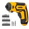 Mini Visseuse 4V Outil Multifonctions Articulé Batterie Lithium 1.5 Ah Rechargeable 40 accessoires VITO