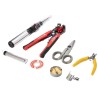 Kit microsoudure à gaz rechargeable Polyvalent 5 pointes Pinces et Accessoires + Mallette KEMPER