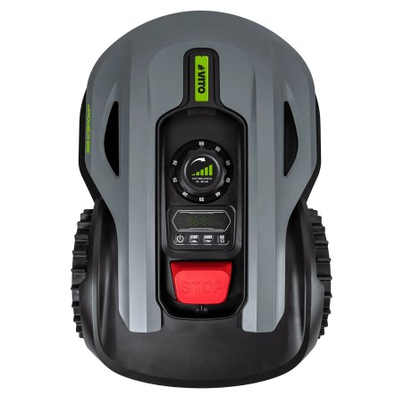 Robot Tondeuse 20V Batterie 4.0Ah 800m2 - Station de charge - Cable périphérique 170m - Autonomie 2h30 VITO