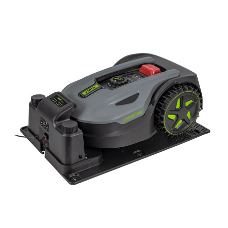 Robot Tondeuse 20V Batterie 4.0Ah 800m2 - Station de charge - Cable périphérique 170m - Autonomie 2h30 VITO
