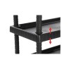Chariot de Rangement 3 Étagères Porte-Outils - Desserte mobile Charge max 120 kg Art Plast