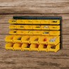 Panneau Porte Outils Mural - 30 Bacs à Becs Amovibles - Rangement et Stockage Outils et Quincaillerie - Art Plast