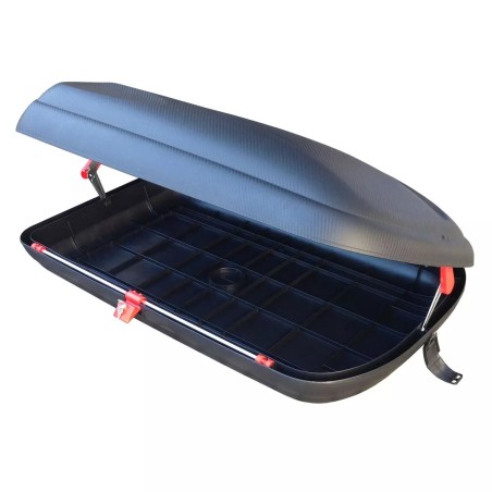 Coffre de Toit Voiture 320L Format Universel - Sécurité Antivol - Porte-Bagages Auto Imperméable Art Plast
