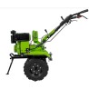 Motoculteur Diesel Moteur 7 CV 246 cm3 Motobineuse avec fraises et butteur Démarrage électrique VITO