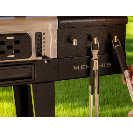 Barbecue Hybride 3-en-1 : Gaz, Charbon, Fumoir Électrique BBQ Cuisine Extérieure Conviviale Memphis Ultimate 2.0 PIT BOSS