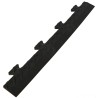 Bordure Male pour Dalle PVC noire Clipsable Sol Antidérapant Carré Garage Atelier PS50CRN/M Art Plast