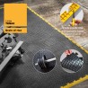 Bordure Male pour Dalle PVC noire Clipsable Sol Antidérapant Carré Garage Atelier PS50CRN/M Art Plast