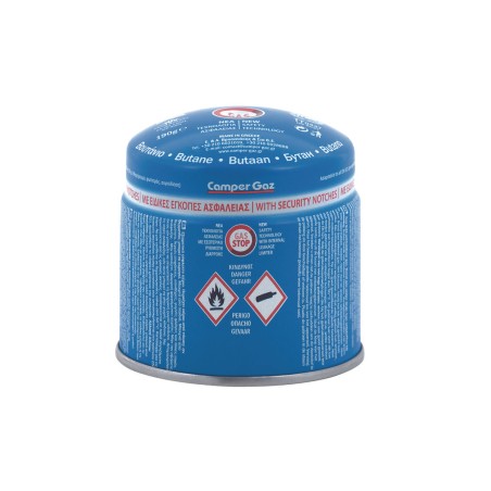 Pack 12 Bouteille Gaz Butane190g Cartouches Gaz Perçable Réchaud Lampe Camping Sécurité Stop-gaz