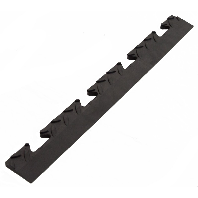 Bordure femelle pour Dalle PVC noire Clipsable Sol Antidérapant Carré Noir Garage Atelier PS50CRN/F Art Plast