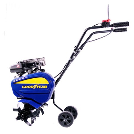 Motobineuse thermique 4T 99Cm3 2,4CV Motoculteur à essence Largeur de travail 42cm GOODYEAR