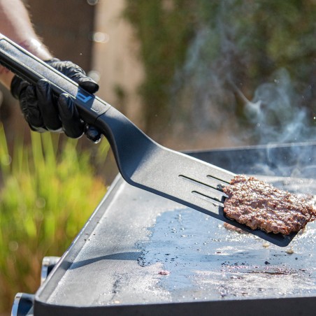 Kit 5 Ustensiles Barbecue, Plancha, Plaque de Cuisson - Accessoires de Cuisson Spatule, Grattoir et Brosse PIT BOSS