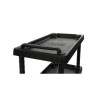 Chariot de Rangement 3 Étagères Porte-Outils - Desserte à Roulettes Charge max 120 kg INTEC