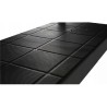 Étagère de Rangement 4 niveaux Noire modulable Polypropylène Résistant Garage Buanderie INTEC