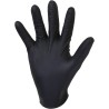 Lot 50 Gants en Nitrile Jetable + 1 Paire Doublure Gants Protection Coton Réutilisable BBQ PIT BOSS