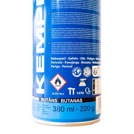 Desherbeur thermique piezo Chalumeau gaz + 4 Recharges gaz KEMPER