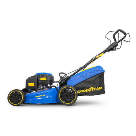 Tondeuse thermique Autotractée 7.5CV Démarrage électrique Moteur 4T OHV 224 cm³ Surfaces 2000m² GOODYEAR