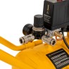 Compresseur à Air Portatif Silencieux 24L 2CV / 1,5 kW Gonfleur Pneus Voiture Chantier Sans huile 8 bar VITO