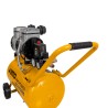Compresseur à Air Portatif Silencieux 24L 2CV / 1,5 kW Gonfleur Pneus Voiture Chantier Sans huile 8 bar VITO