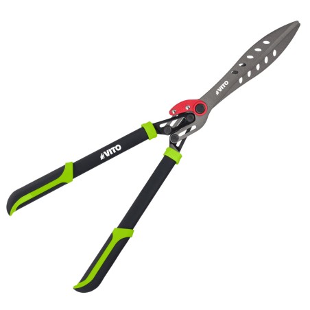 Cisaille de jardin avec levier Démultiplicateur Lame 27.5cm – Sécateur Jardin Coupe Arbustes, Haies, Branches VITO