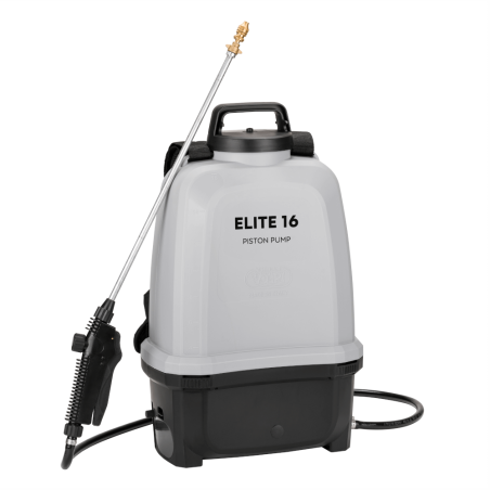 Pulvérisateur Électrique à Batterie 16L 8 Bar 2 Batteries Lithium 2Ah Chargeur Jet 5m Végetaux Toiture VOLPI