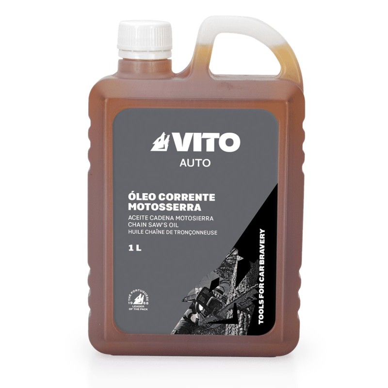 Lubrifiant Moteur 4 temps - Bouteille 1 Litre Huile Moteur Pour Tronçonneuse Tondeuse Motoculteur Groupe électrogène VITO