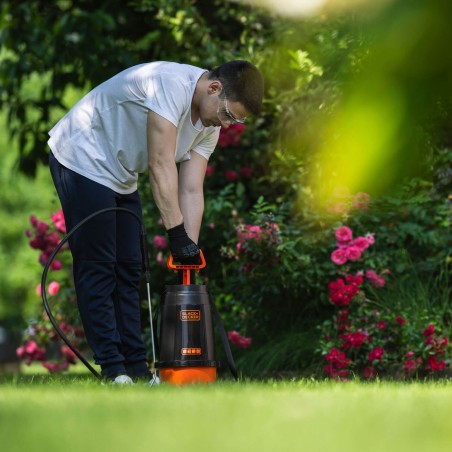 Pulvérisateur Jardin 6L + Lance Pulvérisateur à Pression Jardin Black & Decker