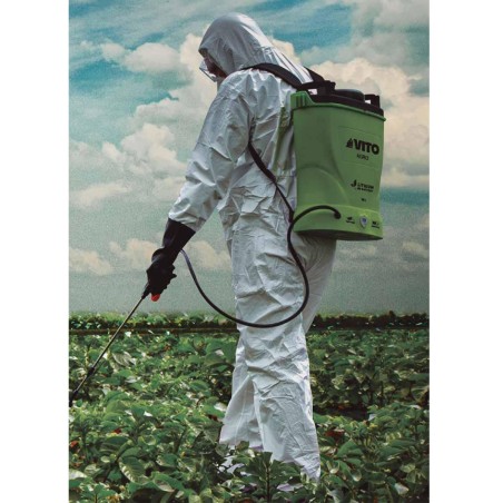 Kit de Protection Jardin Phytosanitaire EPI Combinaison Taille XL, Lunettes et Gants de Protection Agriculture VITO