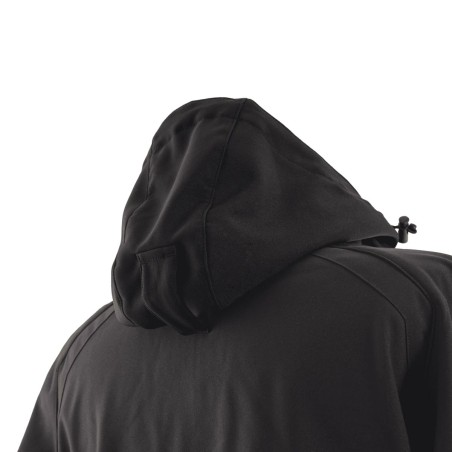 Veste Softshell à Capuche Noire Adventure Taille XXL Homme Femme Multi-Poches VITO