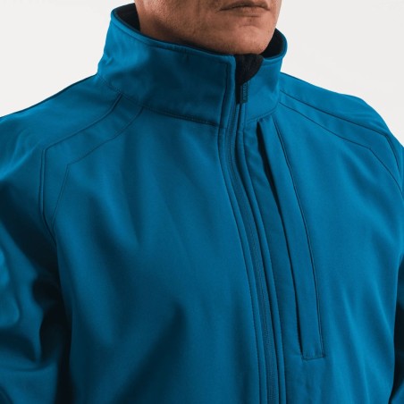 Veste Softshell Bleue Performance Taille S Unisexe LégèreMulti-Poches VITO