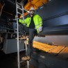 Veste Haute Visibilité EPI Taille L Modulable en Gilet Sans Manches Sécurité Chantier Homme Femme VITO