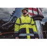 Veste Haute Visibilité EPI Taille XL Modulable en Gilet Sans Manches Sécurité Chantier Homme Femme VITO