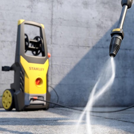 Nettoyeur Haute Pression 2400W 170 bars 500l/h Eau froide Autos Surfaces extérieures STANLEY