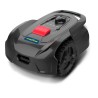 Robot Tondeuse à Gazon 500m2 Batterie 20V 2.0Ah Station de charge Cable Périphérique 300m + Piquets GOODYEAR