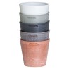 Pot de Fleur Gris 70L Ø50cm H47cm - Jardinière Extérieure Balcon Terrasse Jardin ARTPLAST