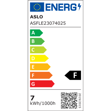 Ruban LED 7W sur Enrouleur 25m - Guirlande Lumineuse Blanche 4000K - Pour Intérieur Extérieur Façade Maison Evènement ASLO
