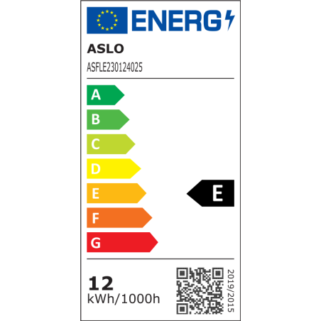 Ruban LED 12W sur Enrouleur 25m - Guirlande Lumineuse Blanche 4000K - Pour Intérieur Extérieur Façade Maison Evènement ASLO