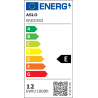 Ruban LED 12W sur Enrouleur 25m - Guirlande Lumineuse Blanche 4000K - Pour Intérieur Extérieur Façade Maison Evènement ASLO