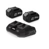 Tondeuse à gazon 40V - 2 Batteries lithium 6.0Ah Chargeur Double Moteur Brushless 800m2 -VITO