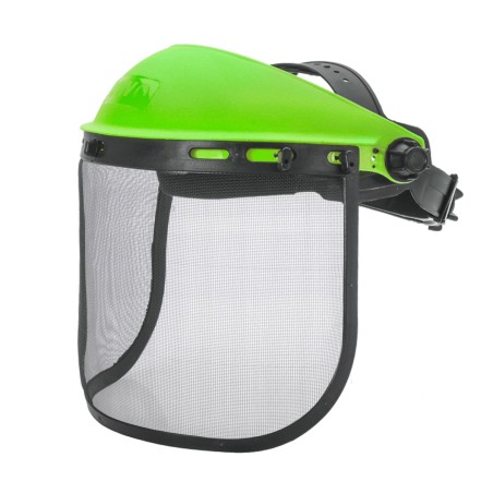 Débroussailleuse Thermique 52cm³ à Roues Lame Ø 255 mm + Casque de sécurité Grillagé VITO