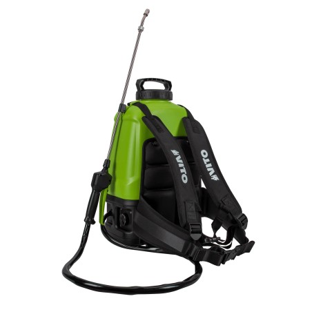 Pulvérisateur à Batterie 20V Batterie Lithium 3.0Ah + Chargeur Rapide Bac 16Litres VITO