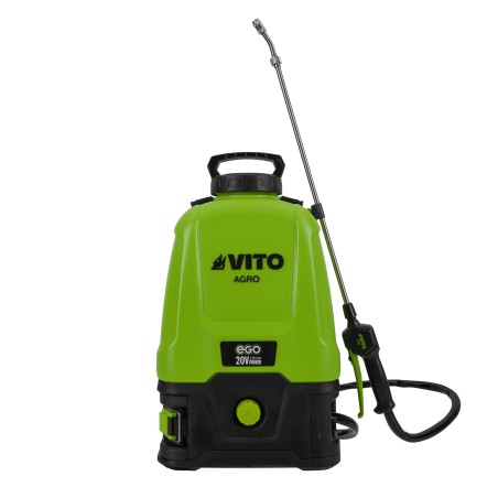 Pulvérisateur à Batterie 20V Batterie Lithium 3.0Ah + Chargeur Rapide Bac 16Litres VITO